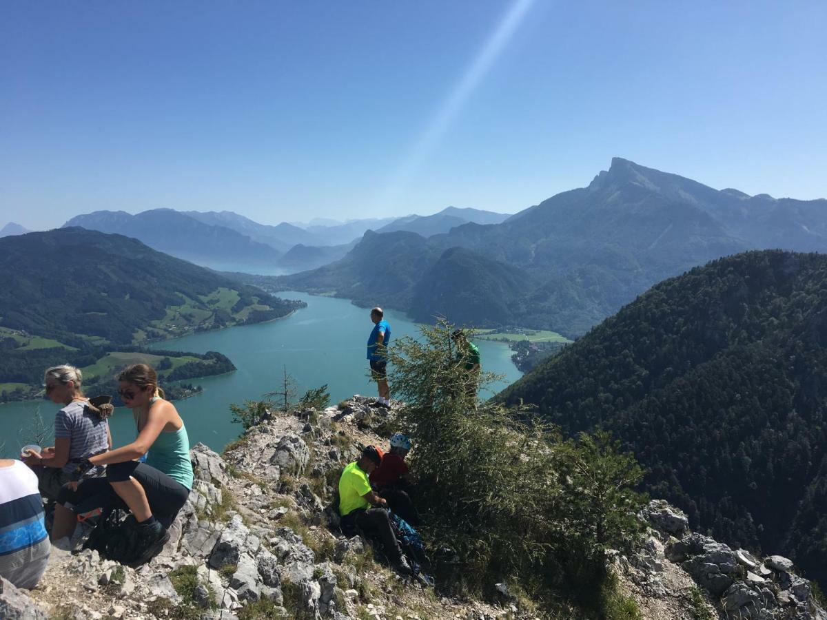 Ferienwohnung Meindl Elfi An Der Drachenwand 44 Мондзее Екстериор снимка